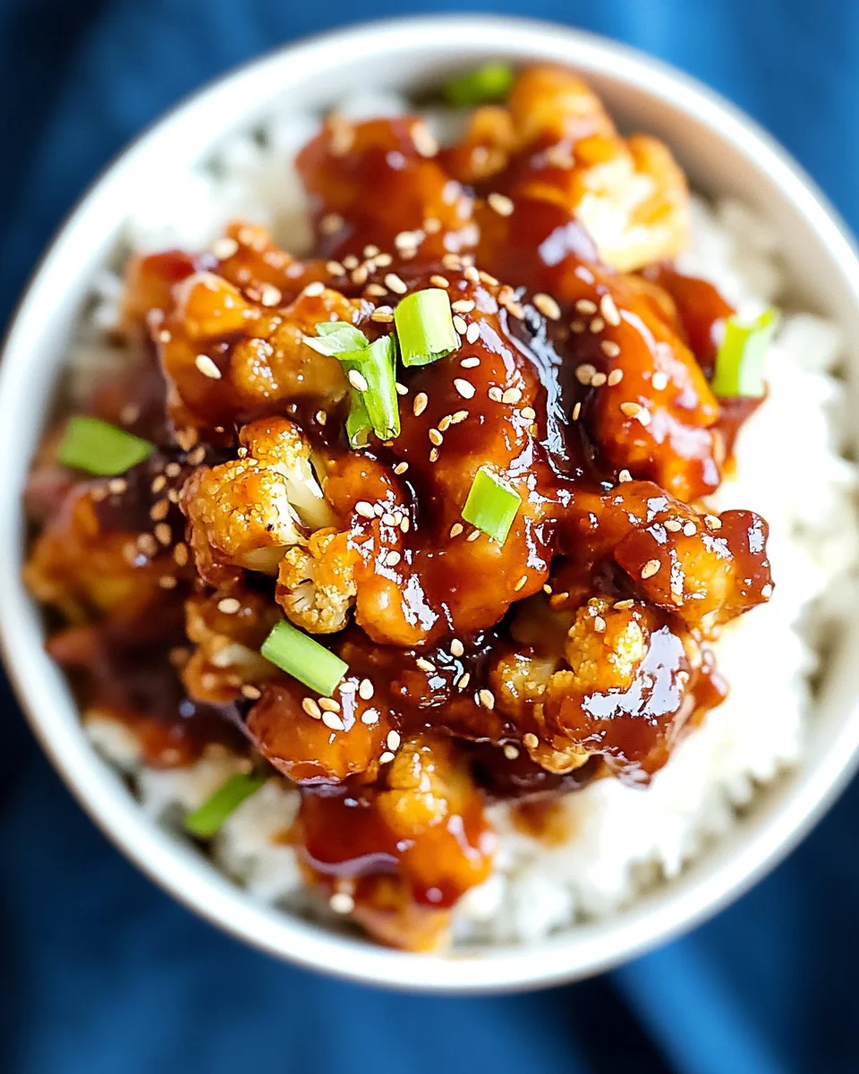 How to Make Baked Vegan General Tso Cauliflower: A Flavorful Twist You’ll Love