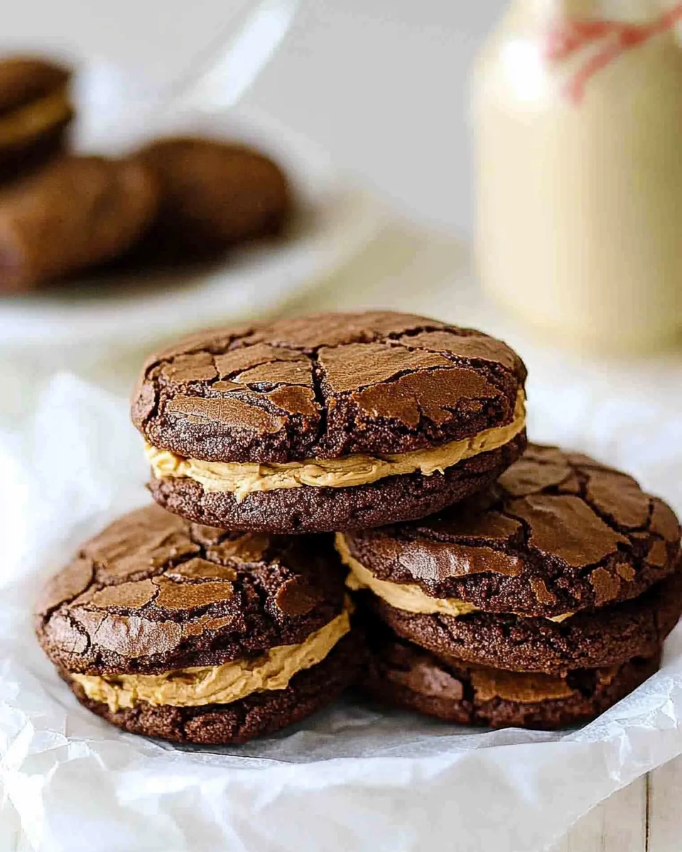 Decadent Brownie Cookie Sandwich: A Perfect Indulgence