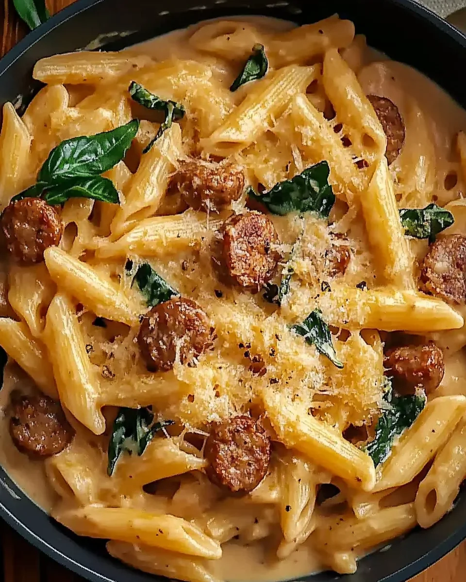 One Pot Creamy Cajun Sausage Pasta: A Flavor-Packed Weeknight Dinner