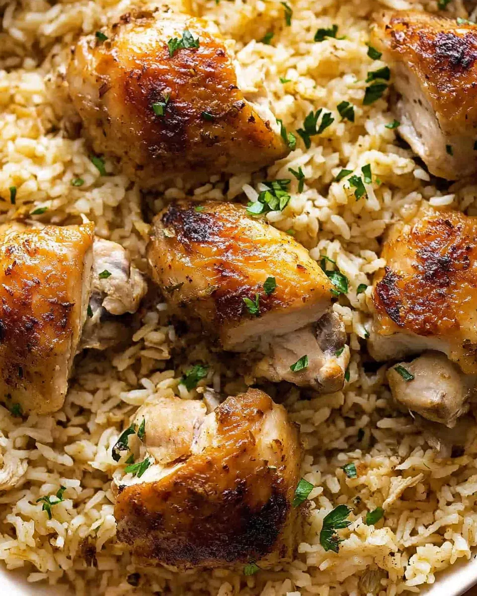 Oven Baked Chicken and Rice: A One-Pan Comfort Food Classic