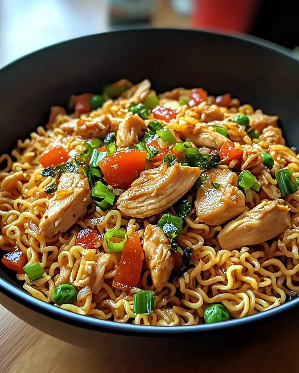 Chicken Ramen Stir Fry: A Flavor-Packed 20-Minute Meal