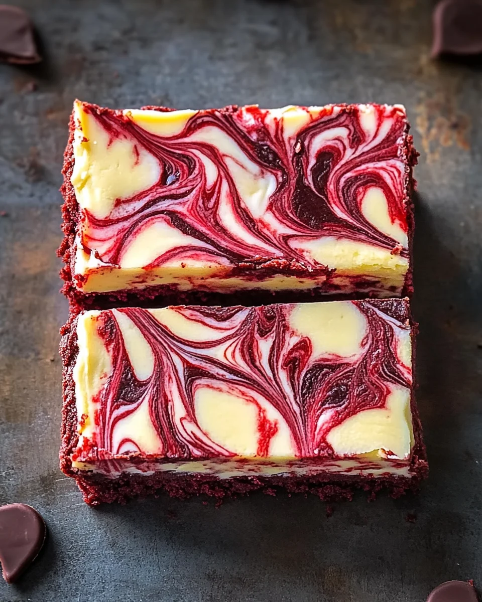 Red Velvet Cheesecake Brownies: A Decadent Twist on Two Classics
