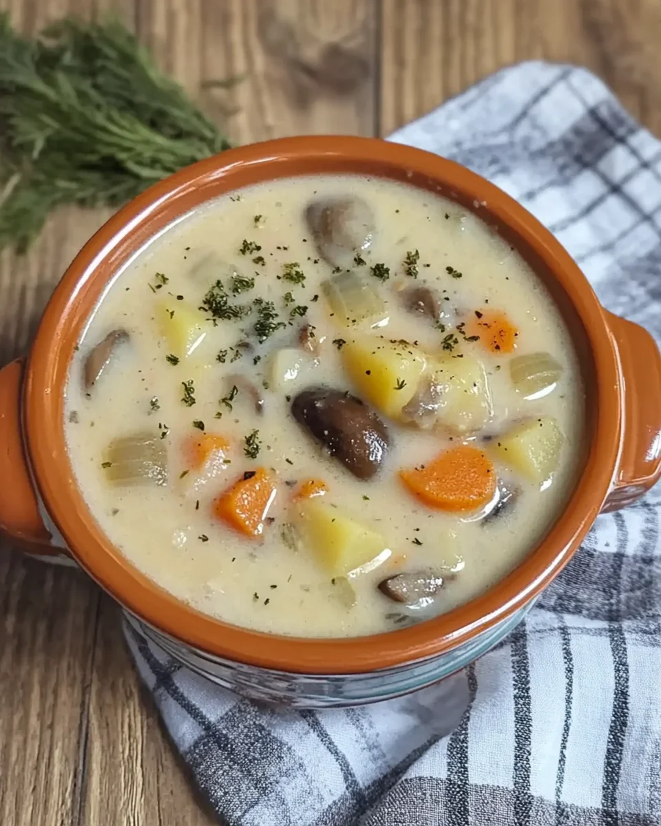 Russian Mushroom and Potato Soup: A Hearty, Comforting Classic