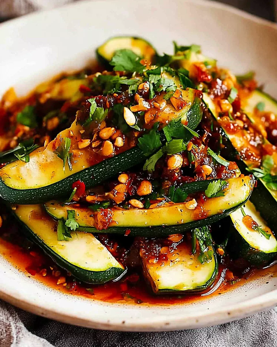 Spicy Asian Zucchini: A Flavor-Packed Side Dish You’ll Love