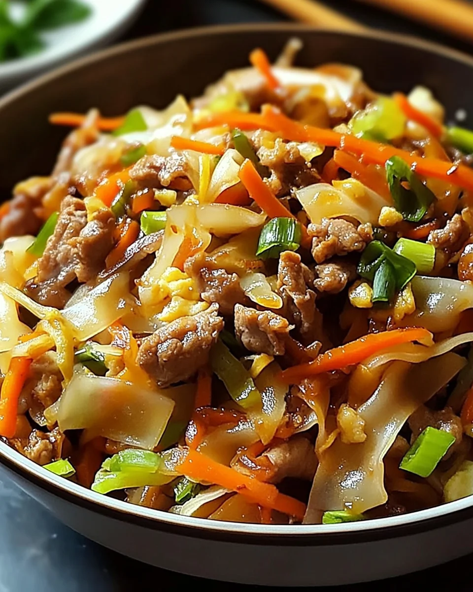 Egg Roll Stir Fry: A Deconstructed Classic for Quick, Healthy Meals
