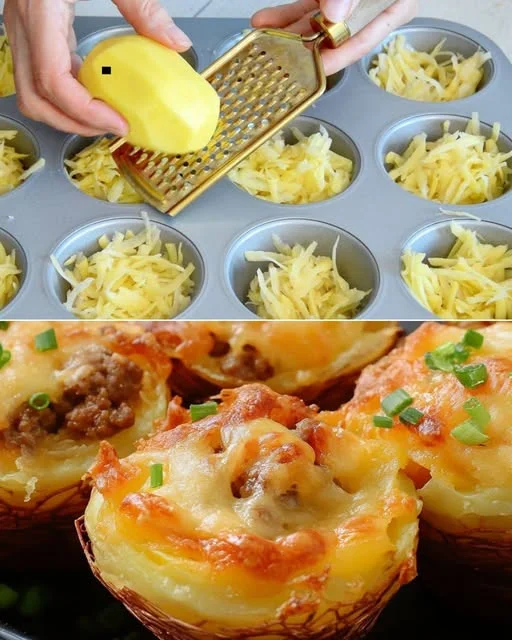 Crispy Potato & Savory Ground Beef Delight – A Comforting, Hearty Classic
