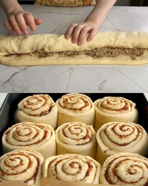 Soft & Gooey Cinnamon Rolls with Cream Cheese Frosting