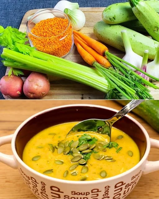 Golden Glow Red Lentil Soup – A Nutritious & Hearty 30-Minute Meal