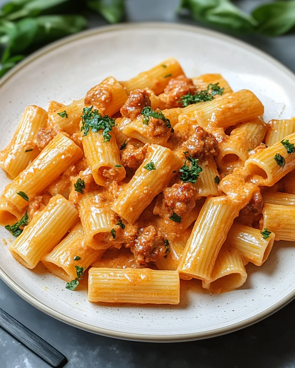The Comfort of Creamy Sausage Rigatoni: A Dish That Feels Like Home