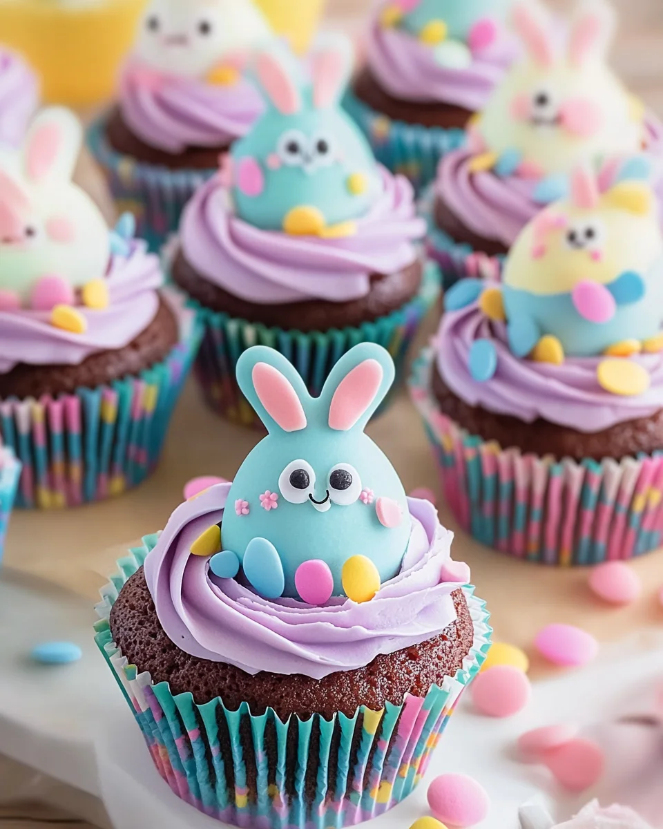 Easter Bunny Egg Cupcakes: A Delightful Treat for Spring Celebrations
