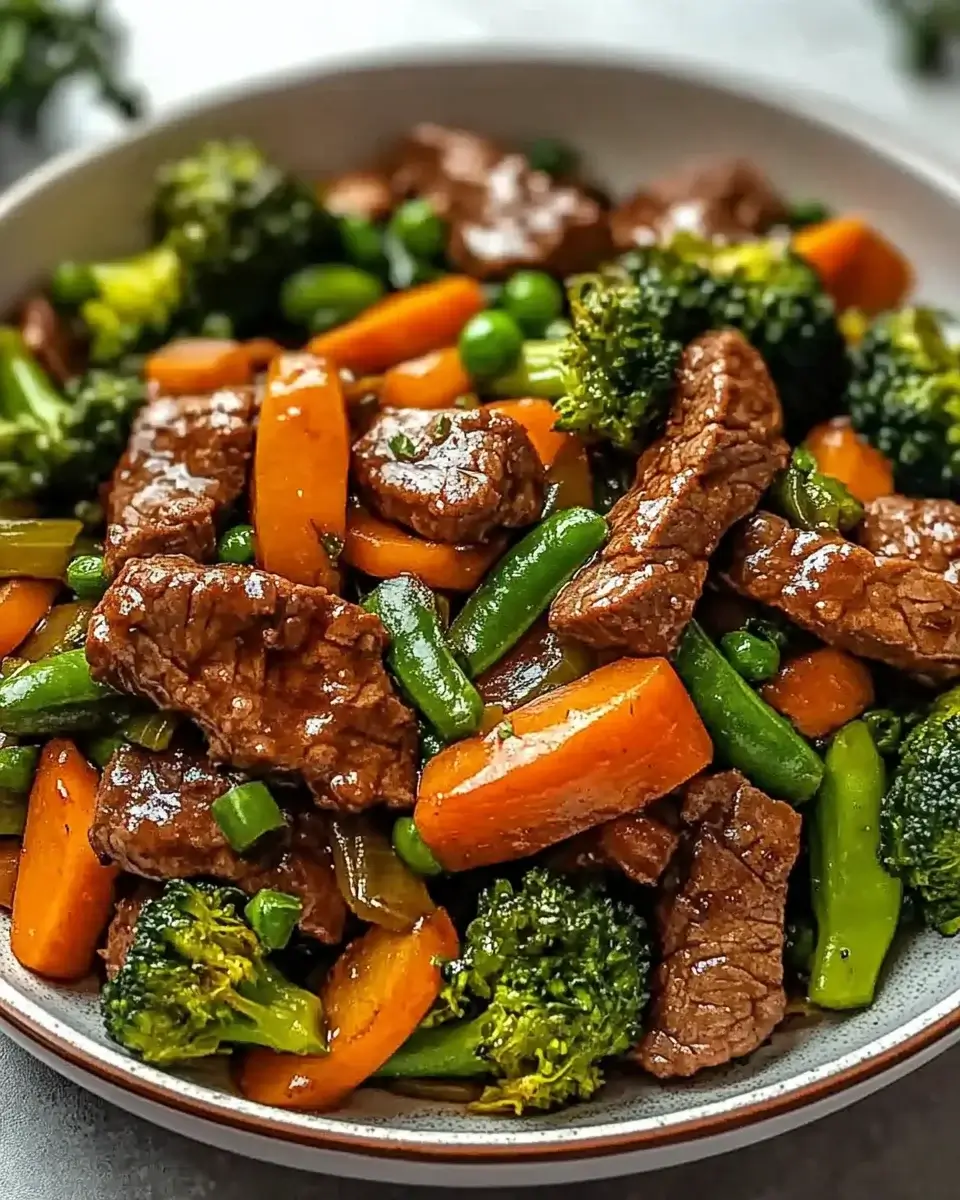 Beef and Vegetable Stir-Fry Recipe is a quick delight.