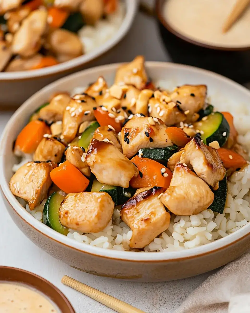 Hibachi Chicken with Vegetables is a must-try dish!