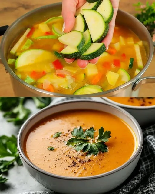 Hearty & Smooth: Creamy Vegetable Soup