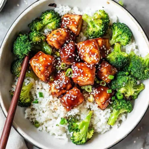 Baked Teriyaki Salmon with Broccoli