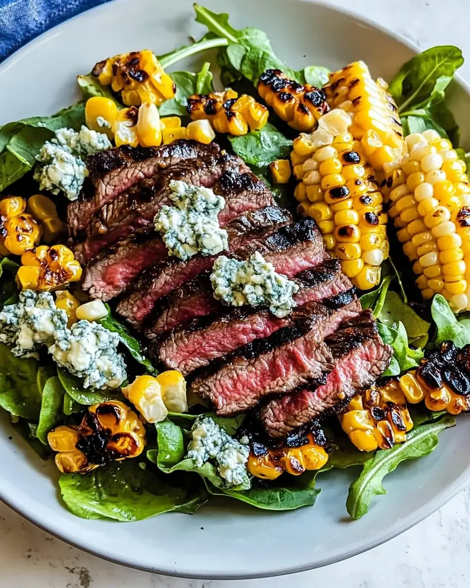 Balsamic Steak Gorgonzola Salad is a must-try dish!