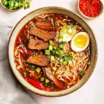 Beef Ramen Noodle Soup