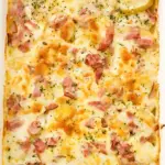 Cheesy Scalloped Potatoes and Ham