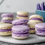 Chocolate Almond Macarons