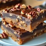 Decadent Pecan Turtle Bars