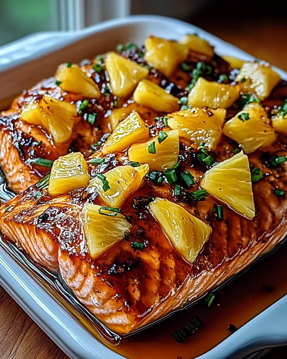 Honey Pineapple Glazed Salmon Recipe You Must Try Today!