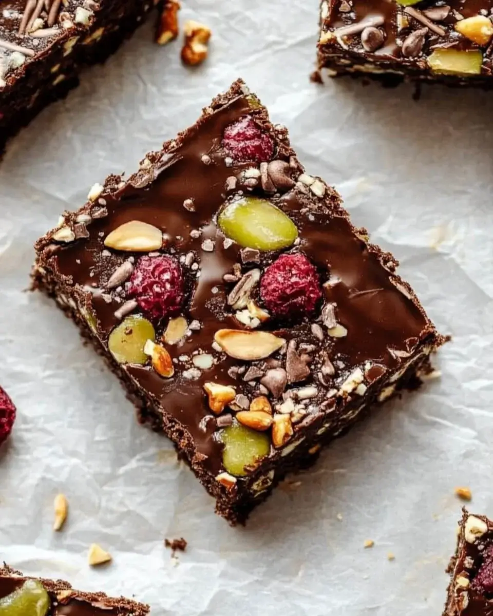 No-Bake Superfood Brownie Energy Bars: Easy & Healthy Recipe