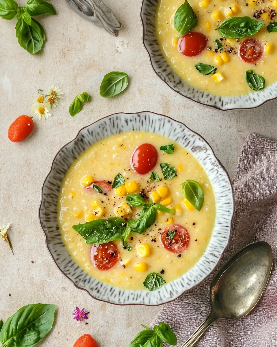 Summer Sweet Corn Gazpacho: A Refreshing Recipe Delight!