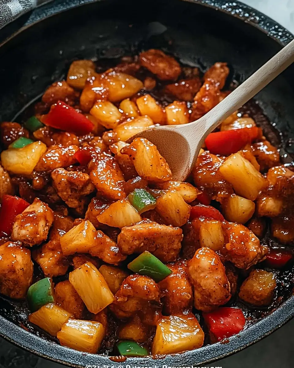 Sweet and Savory Pineapple Chicken: A Flavorful Delight!