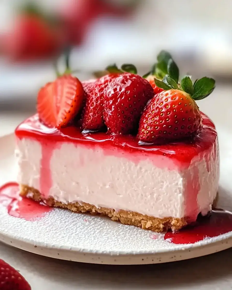 Velvet Strawberry Cheesecake Delight recipe you'll adore!