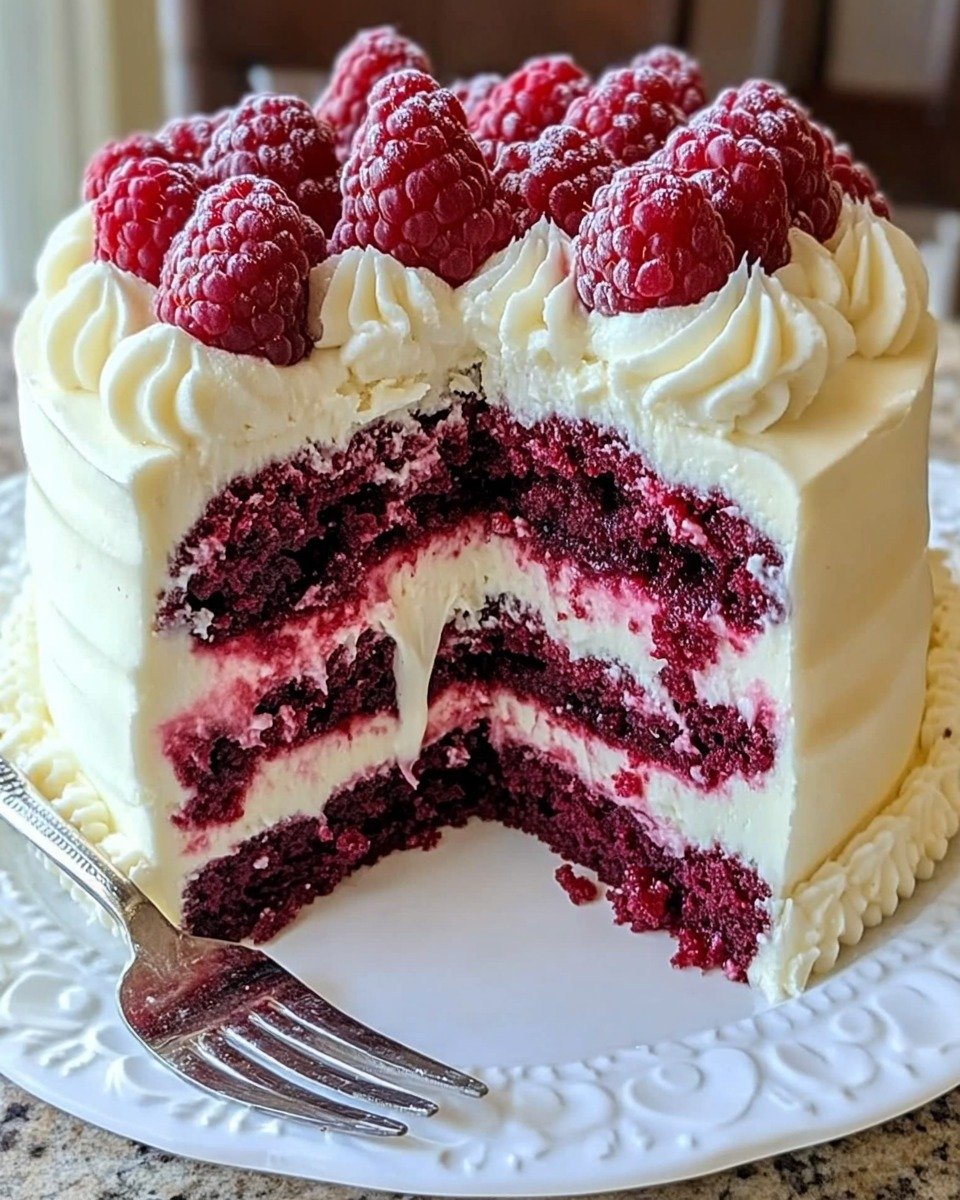 White Chocolate Raspberry Dream Cake Recipe Revealed