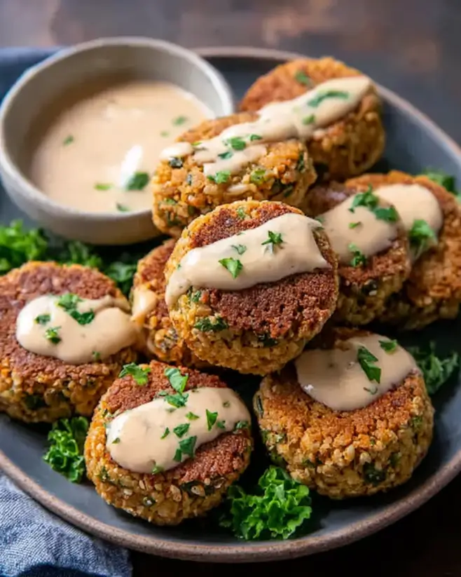 Baked Falafel with Tahini Sauce: A Delightful Recipe!
