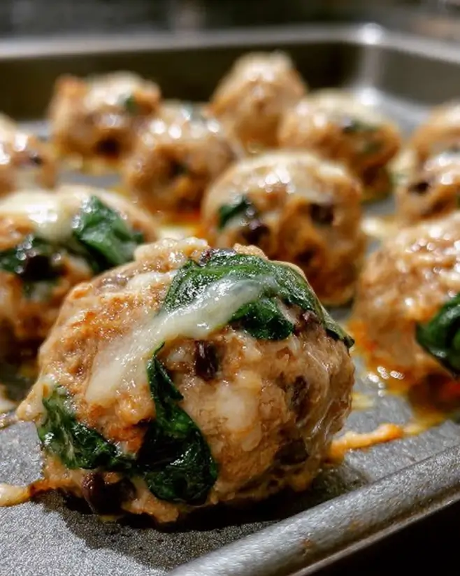 Low Carb Spinach Chicken Meatballs: Easy Recipe Inside!