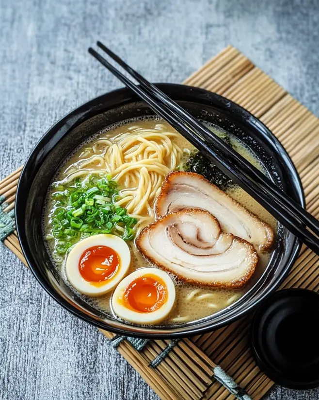 Creamy Tonkotsu Ramen: Master the Ultimate Recipe Today!