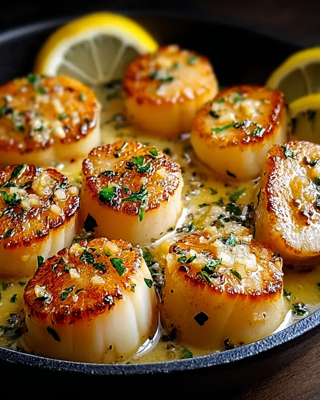 Crispy Garlic Butter Scallops: A Must-Try Delight!