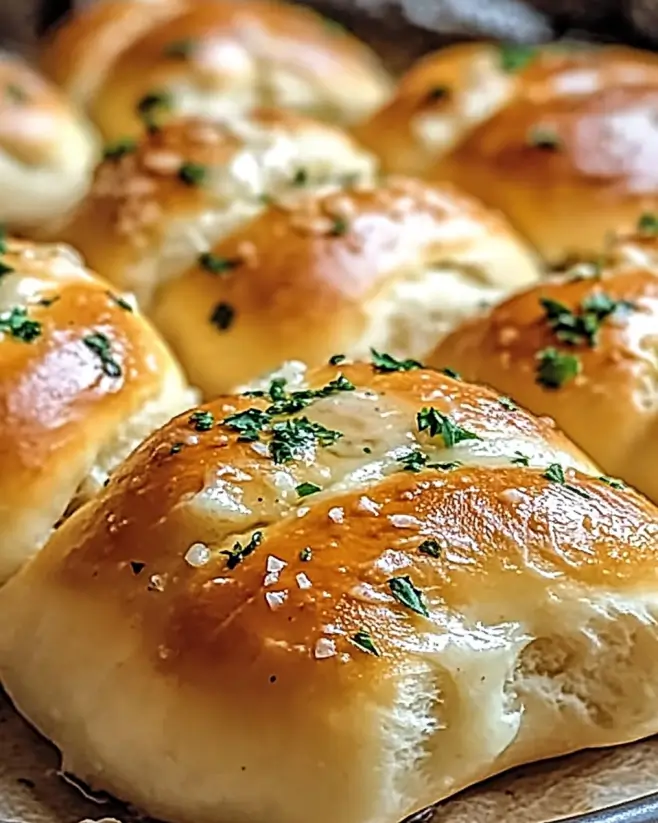 Garlic Butter Dinner Rolls: Soft, Flavorful Delights Await!
