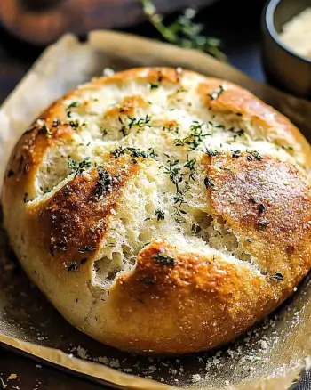 Garlic Parmesan Herb Bread: Bake This Easy Delight!