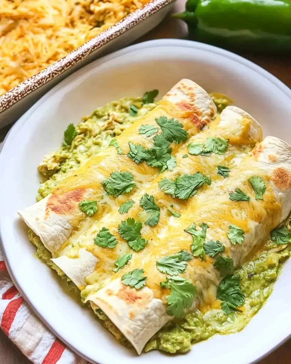Green Chicken Enchiladas: A Deliciously Easy Recipe!