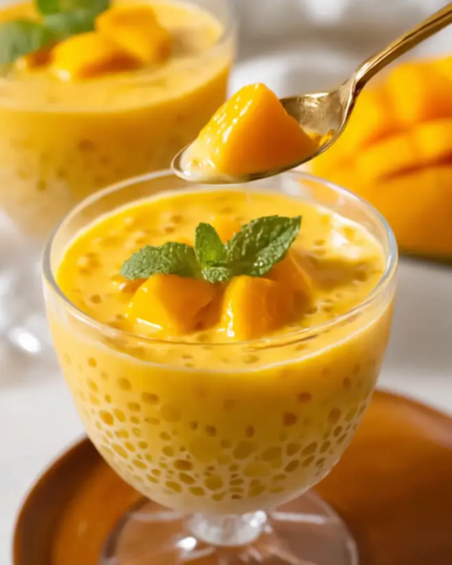 Mango Sago Delight: Enjoy This Creamy, Fruity Dessert!