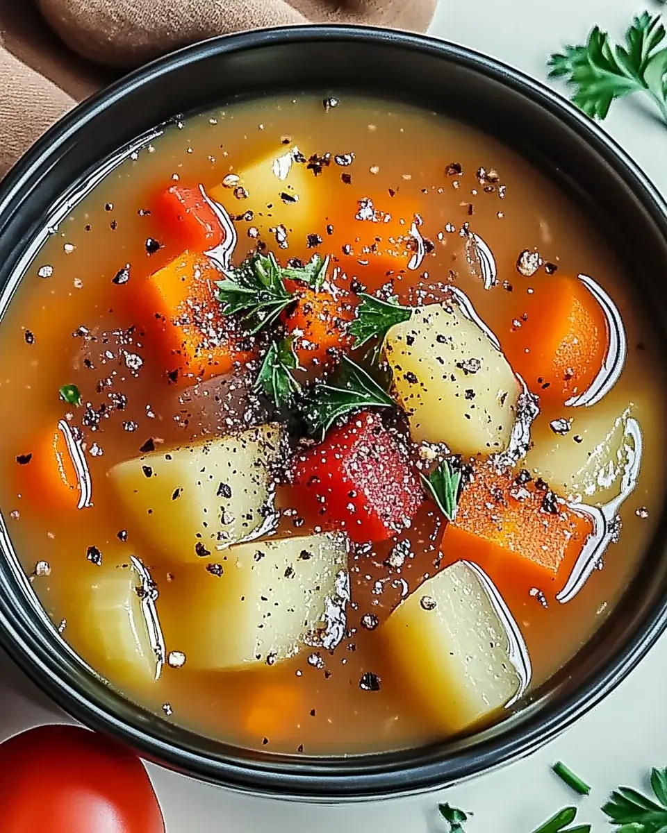 Roasted Vegetable Soup: Discover this savory delight!