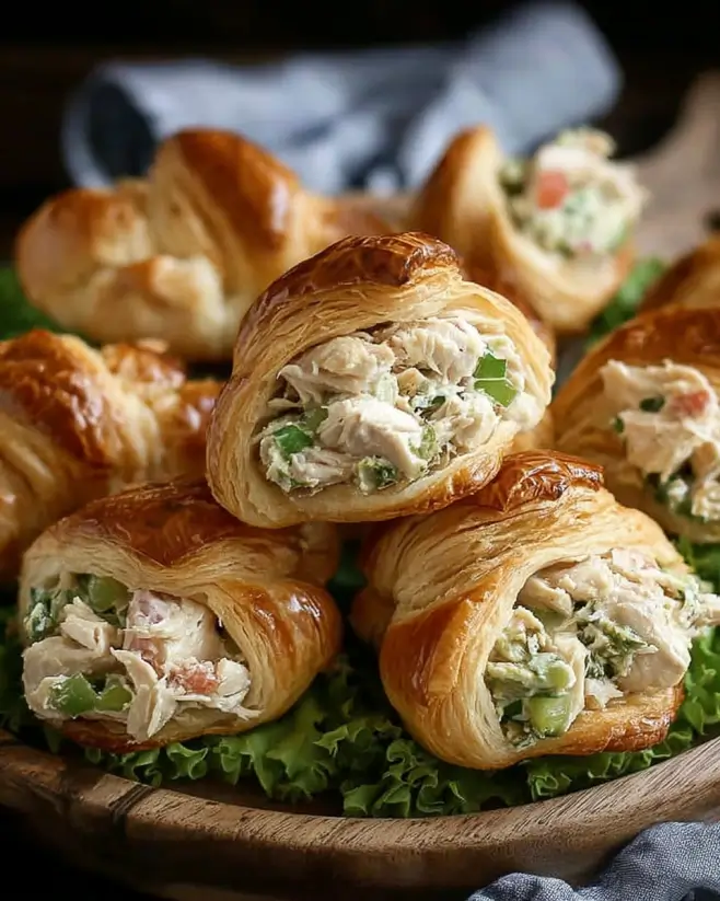 Savory Chicken Croissant Bites that Everyone Will Love!