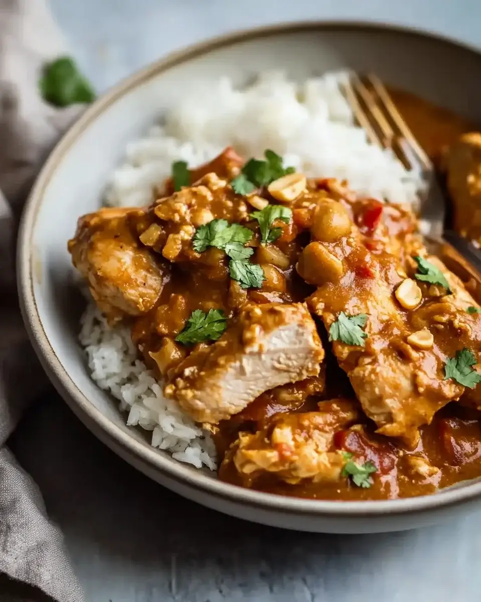 Slow Cooker Peanut Chicken: Easy Recipe for Dinner Bliss