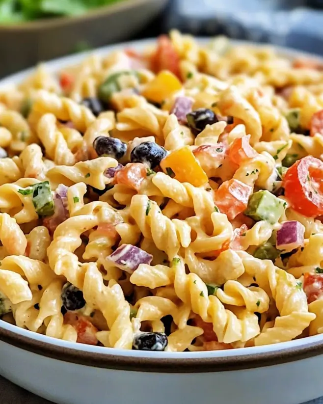 Southwestern Pasta Salad: A Flavorful Summer Delight!