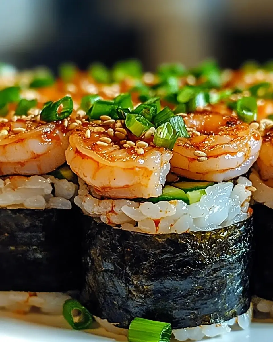 Spicy Shrimp Sushi Stacks: Elevate Your Sushi Game!