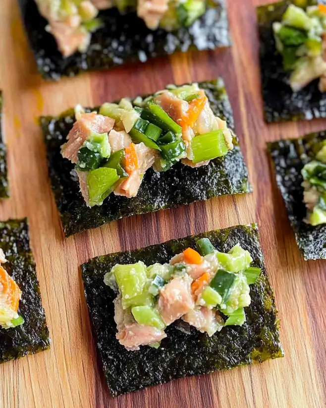 Tuna Seaweed Snack Wraps: A Delicious, Healthy Delight!