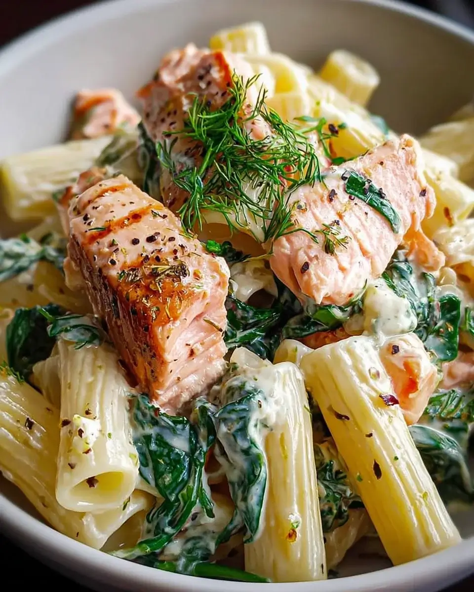 Creamy Salmon Spinach Pasta: A Delightful Recipe Guide