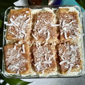 Coconut Rum (Coquito) Tiramisu