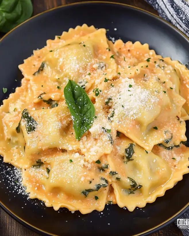 Creamy Spinach and Ricotta Ravioli: A Delightful Dish!