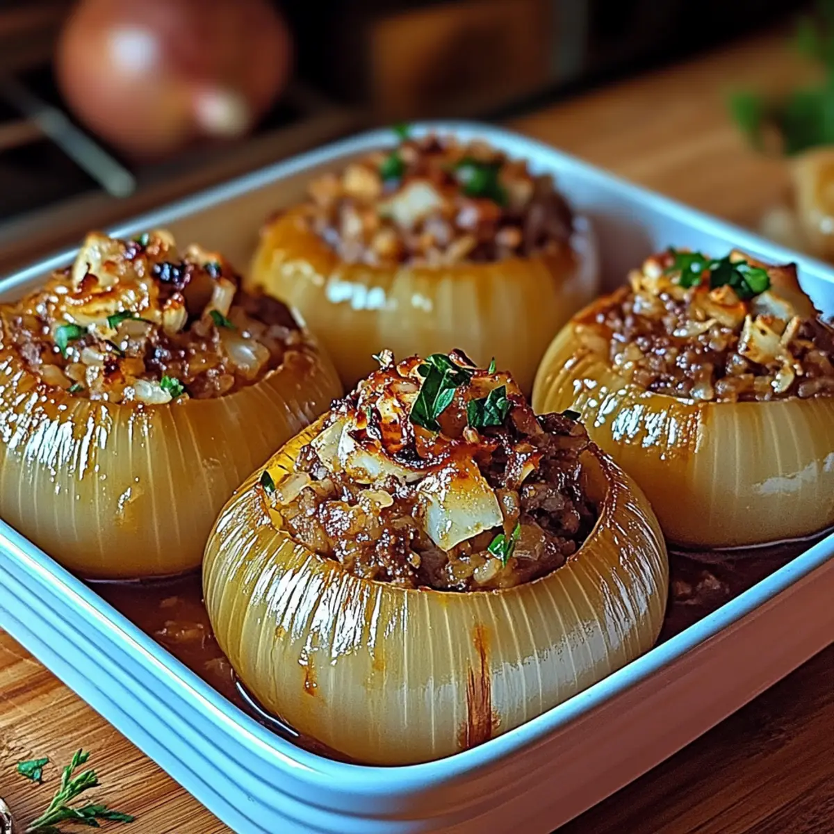 Delicious Greek Stuffed Onions for a Cozy Family Feast
