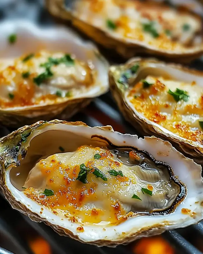 Grilled Parmesan Garlic Oysters: A Flavor Explosion Awaits!