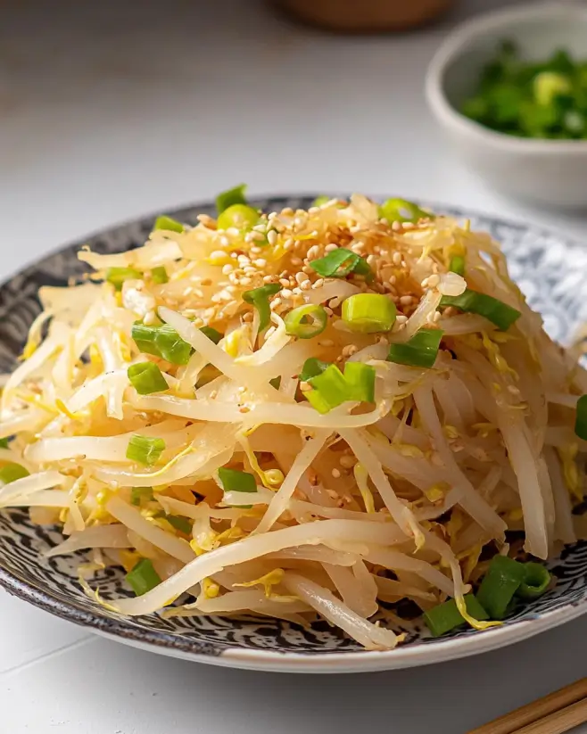Korean Bean Sprout Salad: A Fresh and Flavorful Delight