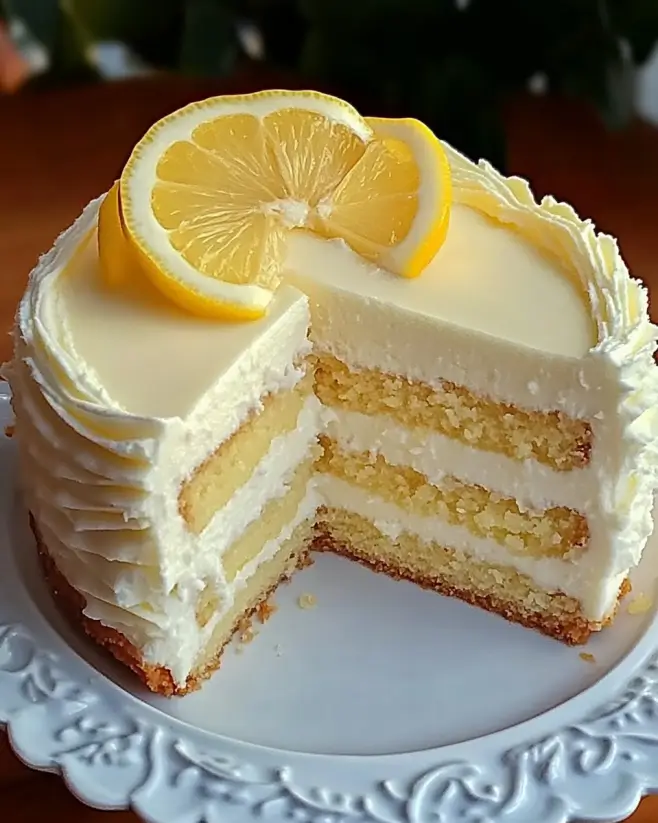 Lemon Cheesecake Delight: A Refreshing Dessert Recipe